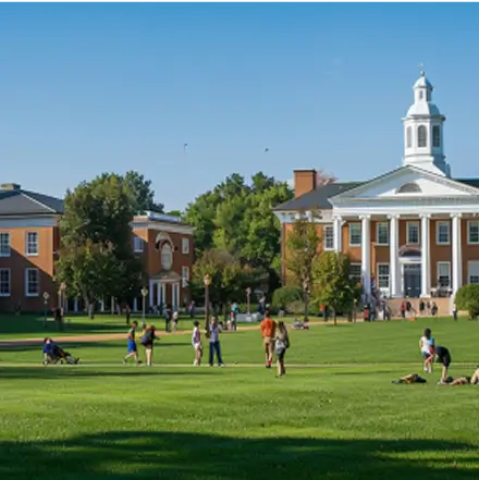 A college campus